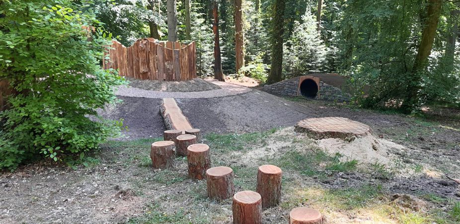 New natural exploration area at Whitestone. New natural exploration area at Whitestone.
