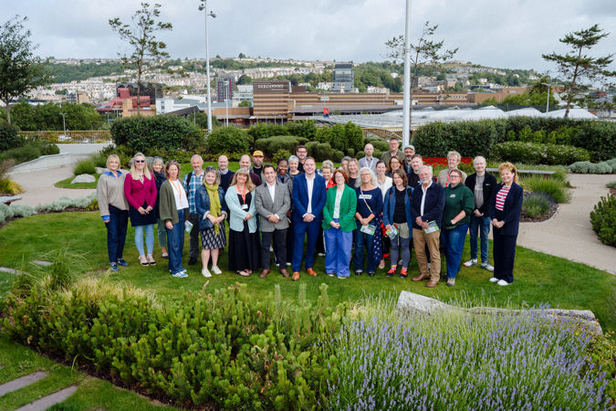 World Green Roof Day event in Swansea World Green Roof Day event in Swansea