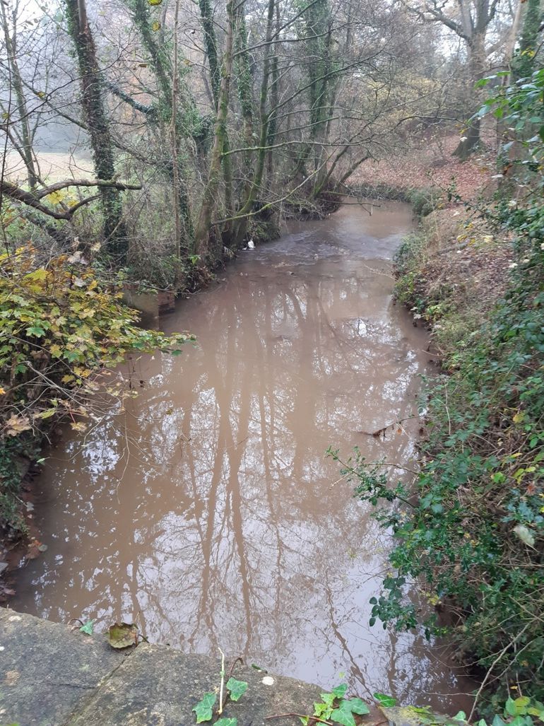 Silty Looking Dowlais Brook Silty Looking Dowlais Brook