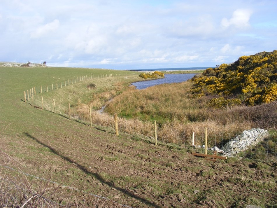 Ffensiau newydd o amgylch lagŵn Cemlyn, yn creu ardaloedd bywyd gwyllt newydd, ac yn atal da byw rhag mynd i mewn i'r dŵr