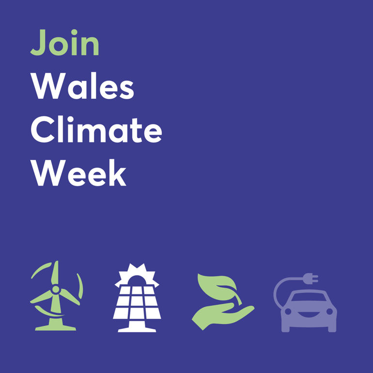 Wales Climate week logo Wales Climate week logo