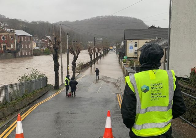 Storm Dennis Pontypridd Storm Dennis Pontypridd