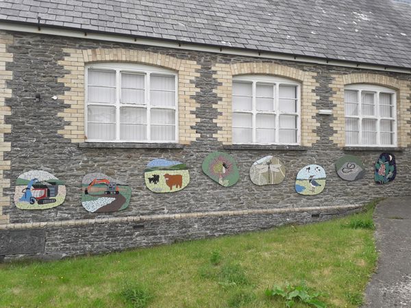LIFE WRB Cors Caron bog art at Red Kite Heritage Centre Tregaron LIFE WRB Cors Caron bog art at Red Kite Heritage Centre Tregaron