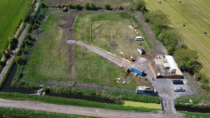 Aerial shot of SSSI Aerial shot of SSSI