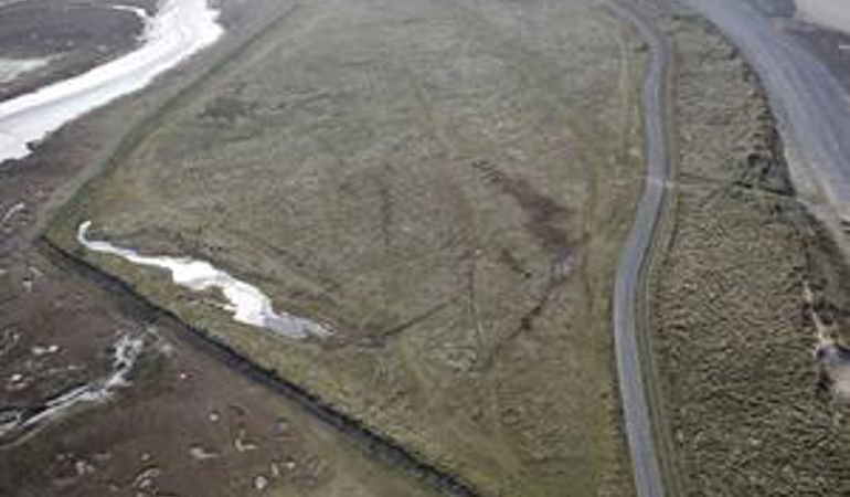 Morfa friog aerial view Morfa friog aerial view