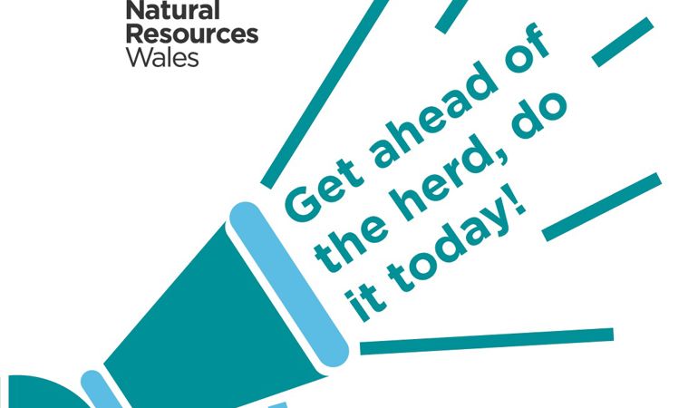 Drawing of a cartoon figure holding a loudhailer in the air with the words get ahead of the herd, do it today! coming out of the loudhailer Drawing of a cartoon figure holding a loudhailer in the air with the words get ahead of the herd, do it today! coming out of the loudhailer