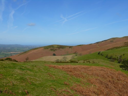 view of the Offas Dyke