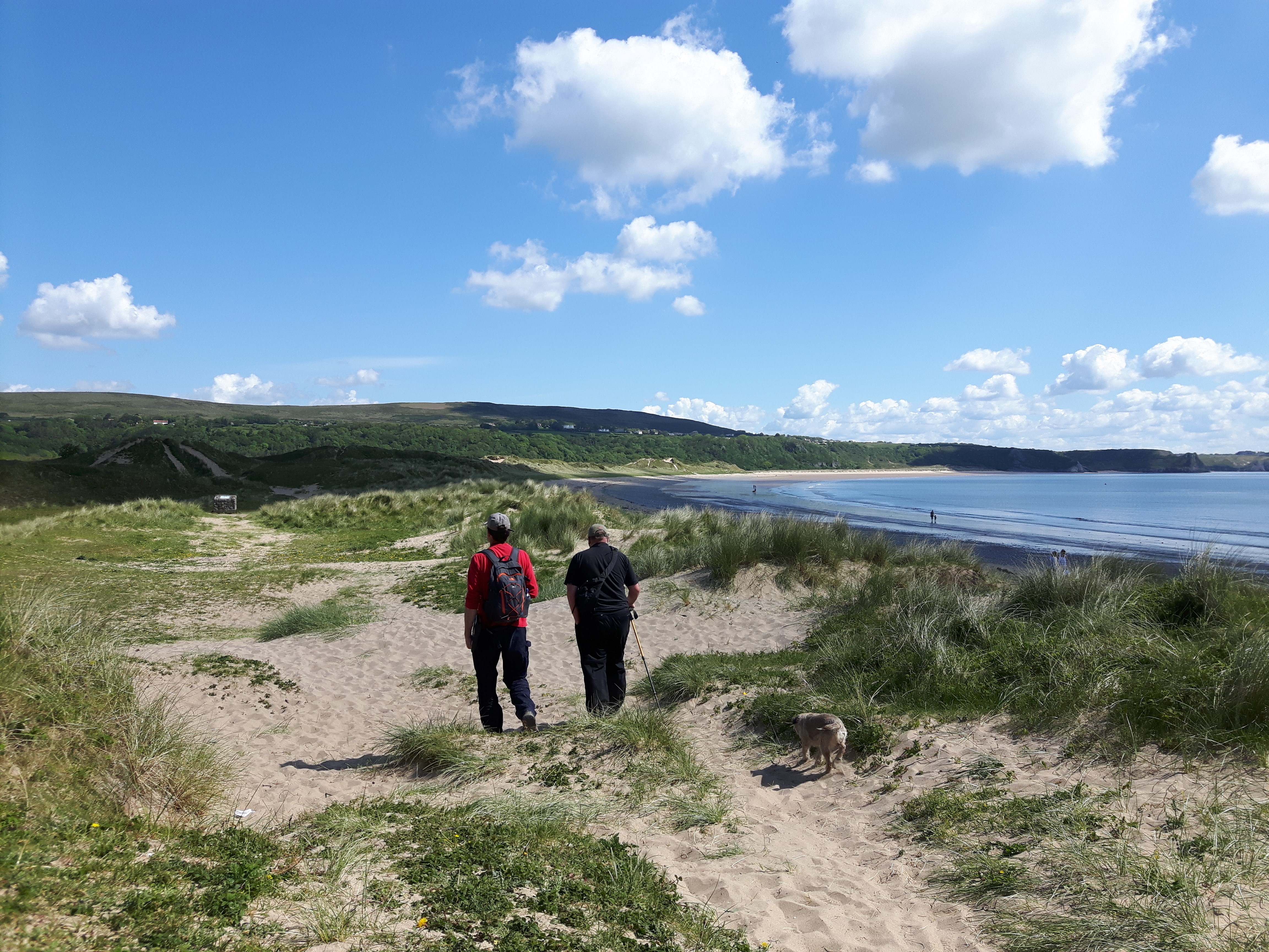 Natural Resources Wales Oxwich National Nature Reserve near Swansea