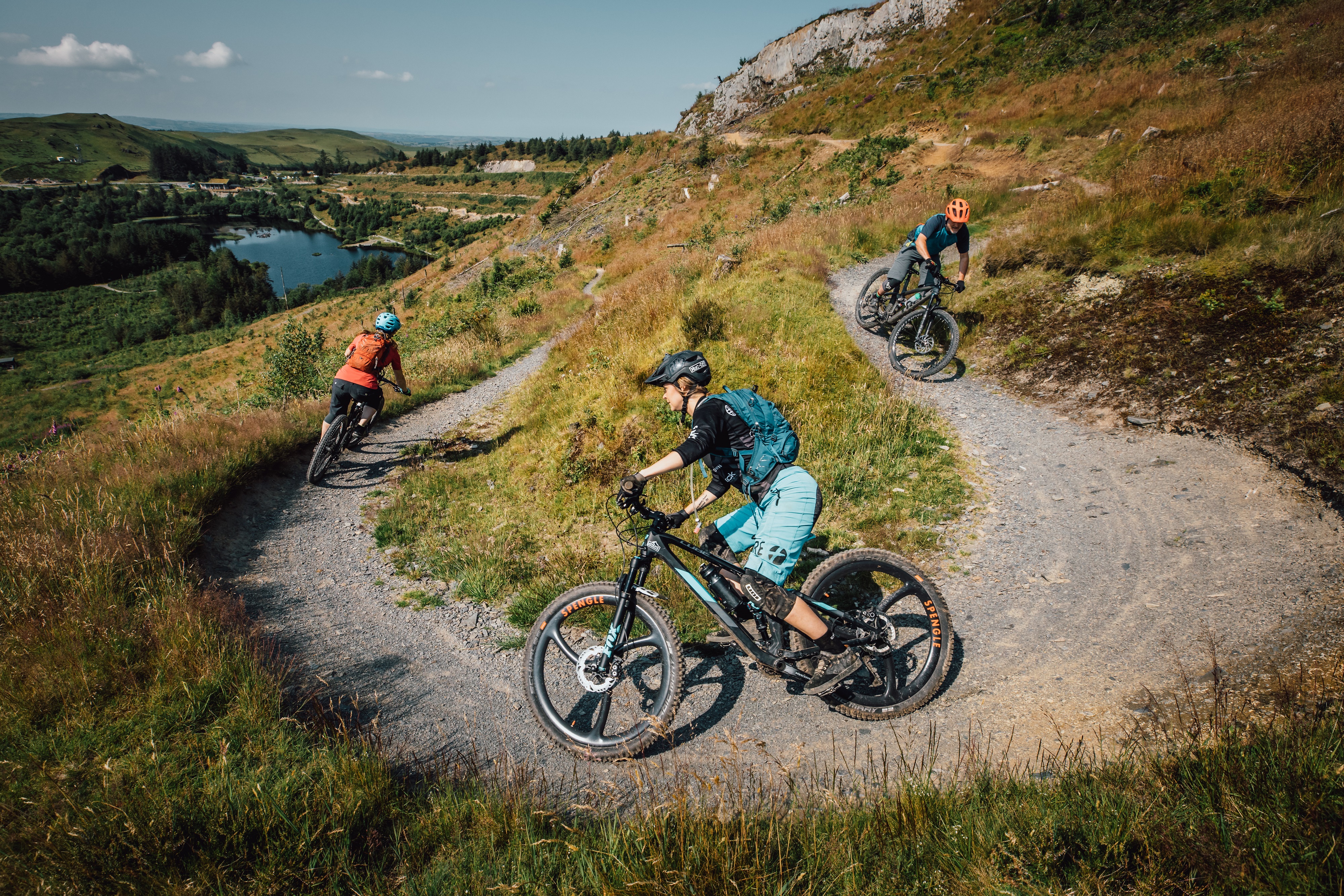 Kid friendly mountain sales bike trails