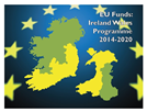 EU funds logo for Ireland and Wales Programme 2014-2020. Logo rhaglen cyllido Cymru ac Iwerddon 2014 - 2020
