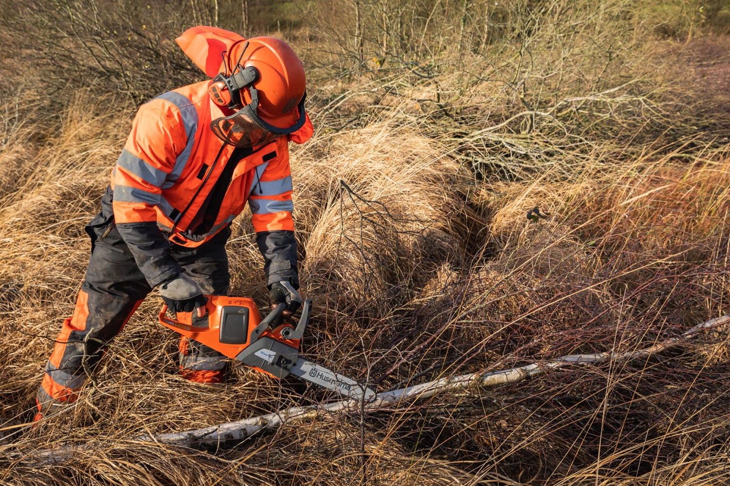 Scrub removal work – credit Drew Buckley Photography