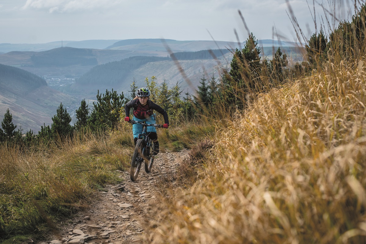 ride bike wales talbot green