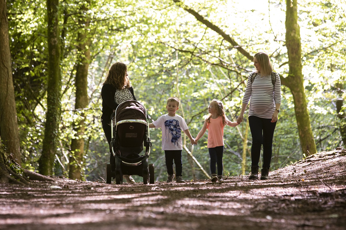 Family walk