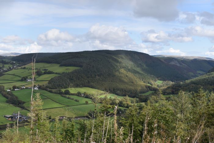 Landscape of the Ystwyth Valley