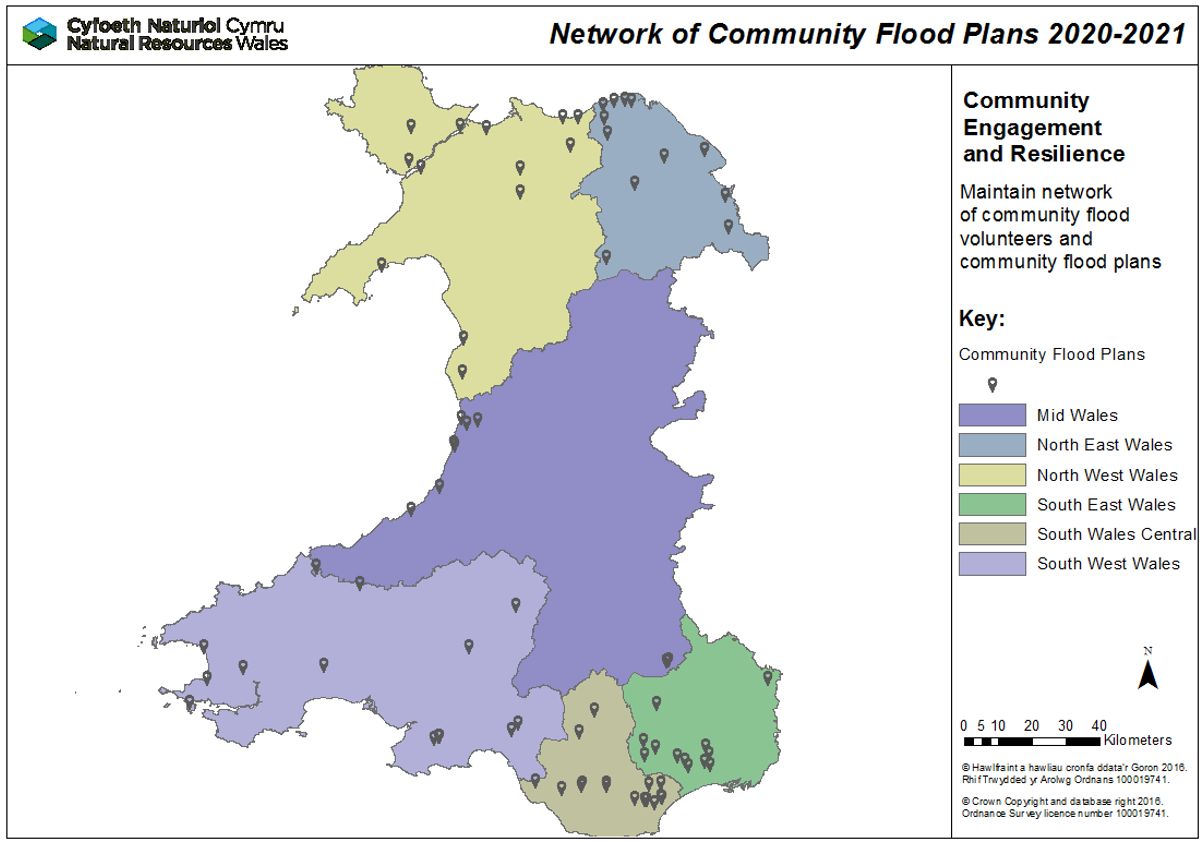 Figure 7 Shows The Number And Location Of Community Flood Plans Across Wales ?width=&height=