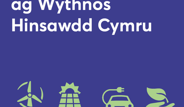 logo wythnos hinsawdd Cymru