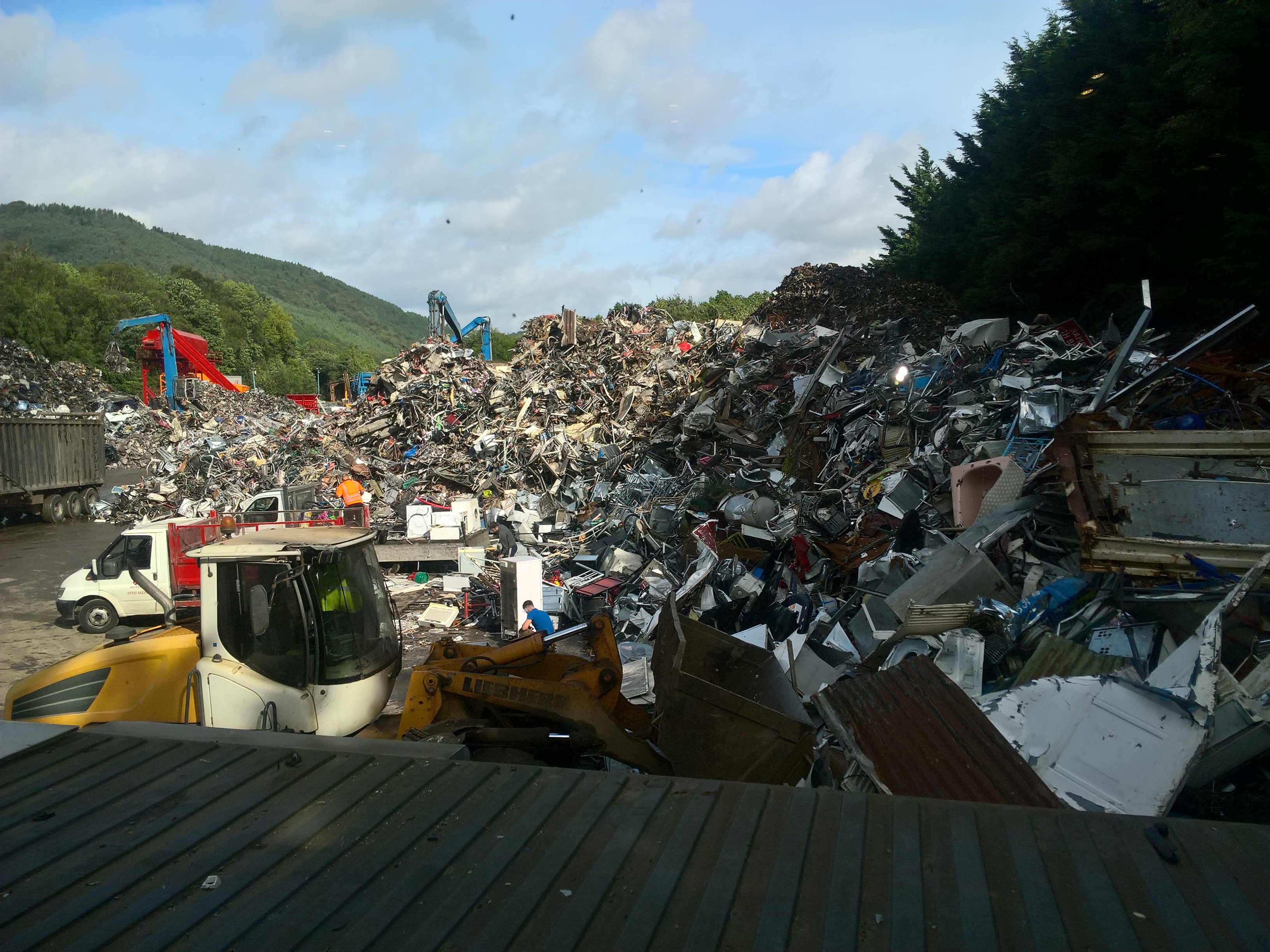 Image of recycling yard 