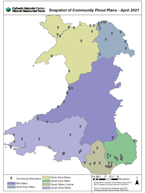 Natural Resources Wales / Flood risk management annual report 2021-2022