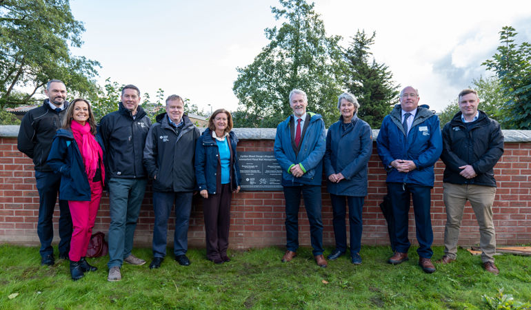 Natural Resources Wales / Ammanford’s £6M flood risk management scheme ...