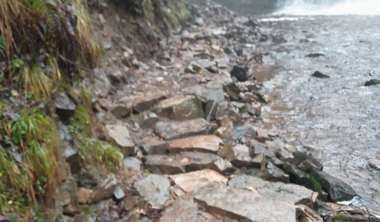 Improved path at Sgwd yr Eira