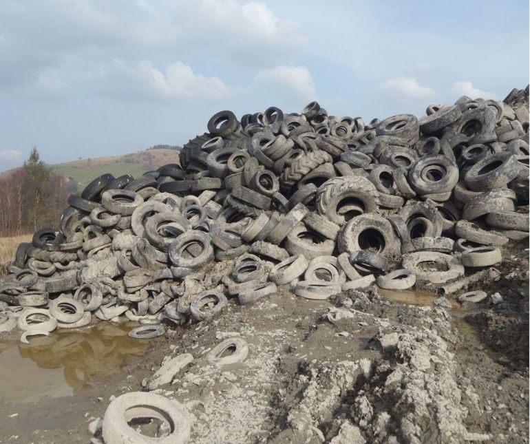 Illegal tyre operation in Powys - Benji and Co Ltd Illegal tyre operation in Powys - Benji and Co Ltd