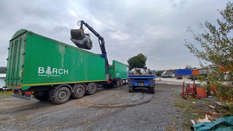 Farm Plastic Collection Natural Resources Wales / Farmers smash farm plastic recycling targets!